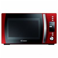 Candy Mikrovlnná trouba CMXG20DR 20 l, gril, elektronická, 800 W, červená, funkce rozmrazování, volně stojící