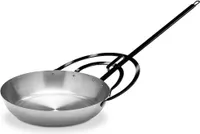 Vaello 75476 40 Cm Bratpfanne Silber  Silber One Size