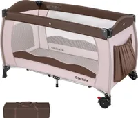 Kinder Reisebett klappbar inklusive Tragetasche, 126 x 65 x 80 cm