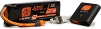 Spektrum Smart G2 Air Lipo Akku 11,1V 4000mAh, Ladegerät S120