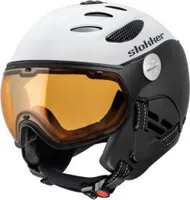 Slokker Visierhelm BALO White Black : S Größe: S