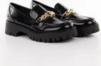 Guess Damen Mokassins FLTALM ELE14 BLACK Farbe: Schwarz Größe: 39