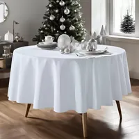 Cambia classic vodoodpudivý kulatý ubrus bílý Ø 110 [cm]