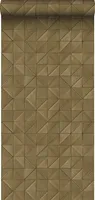 ESTAhome tapeta 3D vzor béžovo hnedá - 139326 - 50 x 900 cm