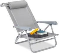 relaxdays 10026478_111 relaxdays Klappstuhl grau