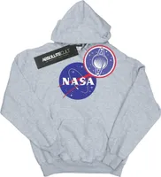 NASA - Kapuzenpullover für Mädchen BI14255 (152-158) (Grau)