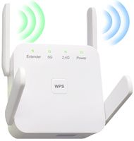 1200Mbps WiFi Repeater Booster Signalverstärker WLAN 5G Signal Verstärker Access Point Super Booster WLAN Repeater