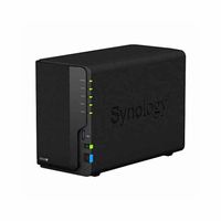 Synology DiskStation DS220+ NAS & Speicherserver Kompakt Eingebauter Ethernet-Anschluss Schwarz J4025