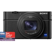 Sony Cyber-Shot DSC-RX100 VI Premium-Digitalkamera, 20,1 MP, 4K HDR, 1-Zoll-Sensor, 24-200-mm-Objektiv, SteadyShot, Schwarz