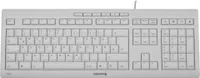 CHERRY Keyboard STREAM [DE] white grey