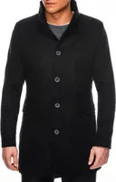 Ombre Clothing Herrenmantel Victor schwarz XL