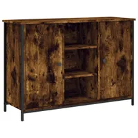 vidaXL Kredens dąb wędzony 100x35x70 cm materiał drewnopochodny