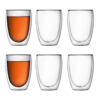 Bodum doppelwandige Gläser Pavina 350 ml - 6 Stück
