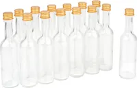 Glasflaschen mit Schraubverschluss 14 Stück VBS XXL