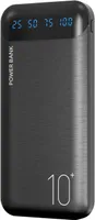 Power Bank, 10000mAh Powerbank mit 2 USB 2.4A Ausgängen und USB C Eingang, Tragbares Ladegerät, Externer Akku