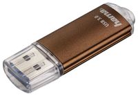 Hama USB 3.0 Speicherstick FlashPen, 64 GB, Farbe: Braun