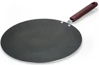Pancake Pan Crepe Maker Flache Pfanne Griddle Pfanne mit Spreader & Spachtel Crepe Maker Grillplatte