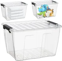 Pojemnik Z Pokrywą Do Przechowywania Home Box 15L Uniwersalny Organizer