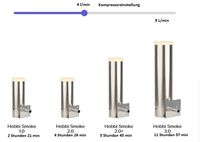Kaltrauchgenerator Edelstahl Hobbi Smoke für Räucherofen - perfekt zum Räuchern Hobbi Smoke 1.0
