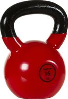 MOVIT 16 kg Profi Kettlebell Kugelhantel aus Gusseisen Rundgewicht Kugelgewicht