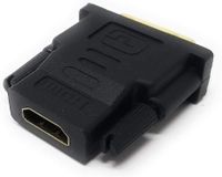 System-S 4K HDMI Buchse auf DVI 24+1 Stecker Adapter Konverter für HDTV Projektor Computer