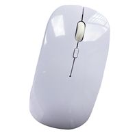Kabellose Bluetooth Maus für MacBook Pro/Air/Mac/iPad/Laptop/Desktop/Mac/PC/Computer/TelefonWeiß