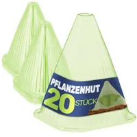 Pflanzenhut Pflanzenschutz Pflanzen Pflanzhilfe Gartenglocken Set, Menge:20