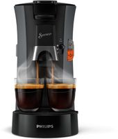 Philips SENSEO Select Kaffeepadmaschine Kaffeestärkewahl Crema Plus Anthrazit (CSA230/50)