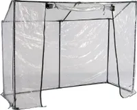 Gewächshaus transparent GROß - 200x77x150 cm