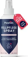 Pawlie’s Fellpflege Spray für Hunde & Katzen - für samtweiches & glänzendes Fell, Fellpflege Hund, Entfilzungsspray Hunde, Fellpflege Katze, Hundeparfüm, Hunde, Hunde Zubehör, Hundepflege