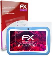 atFoliX FX-Hybrid-Glass Panzerfolie kompatibel mit Padgene 7 Zoll Kinder Tablet Glasfolie