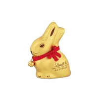 Czekolada Lindt Gold Bunny z delikatnej mlecznej czekolady 100 g, opakowanie 16 sztuk