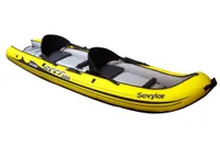 SEVYLOR Inflatable Kayak Sit on Top Reef 300 - 2 Sitzplätze - Gelb und Schwarz