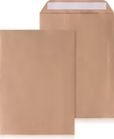 LOGIC PACK Briefumschläge DIN B4 Selbstklebend Kuvert Braun 250x353mm 1500 Stück