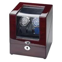Hodinársky strojček Advance Watchwinder pre 2 hodinky, mahagón