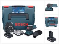 Bosch GSS 12V-13 Professional Akku Schwingschleifer 12 V + 1x Akku 6,0 Ah + L-BOXX - ohne Ladegerät