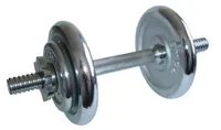 Einhand-Ladehantel, Chrom 8,5 kg