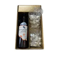 Geschenkbox - Whisky - Gold - TALISKER 10 ans - Weißer Nougat MAISON JONQUIER