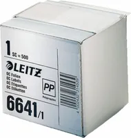 LEITZ ochranné fólie na roli transparentní 72 x 39 mm 500 etiket
