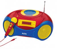 AEG SR 4363 CD Kids Line tragbares CD Player mit Radio
