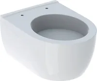 GEBERIT Wand-WC iCon Tiefspüler mit Spülrand weiß glänzend KeraTect® Spezialglasur ohne WC-Sitz 204030600