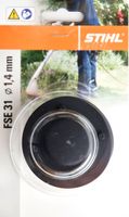 Stihl Fadenspule für FSE 31, Faden 1,4 mm, Mähkopf Spule mit Mähfaden