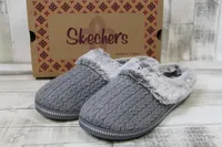 Skechers Cozy Campfire - Cozy Times - Grau Polyester Größe: 36 Normal