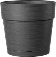 Blumentopf Deroma Schwarz 48 x 43 cm 58 L