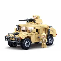 Sluban Army Model Bricks M38-B0837 Hummer bojový off road