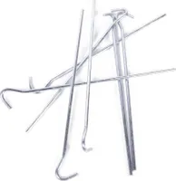 7x Heringe Zeltheringe Zeltstifte Zeltnagel Erdnagel Bodenanker Zelthering 23 cm