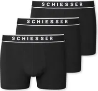 Schiesser Herren 3PACK Shorts schwarz 9  ST