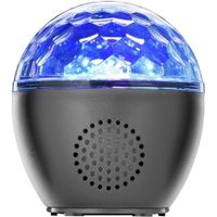 Cellularline Lautsprecher Lautsprecher Bluetooth Disco Led Lichter Universal Schwarz