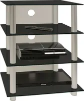 Hifi nábytek Rack Alu Glass Phono Mediaregal Blados