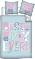 Peppa Wutz Kinder Bettwäsche Mikrofaser 2tlg Set 135/140x200 63x63 cm